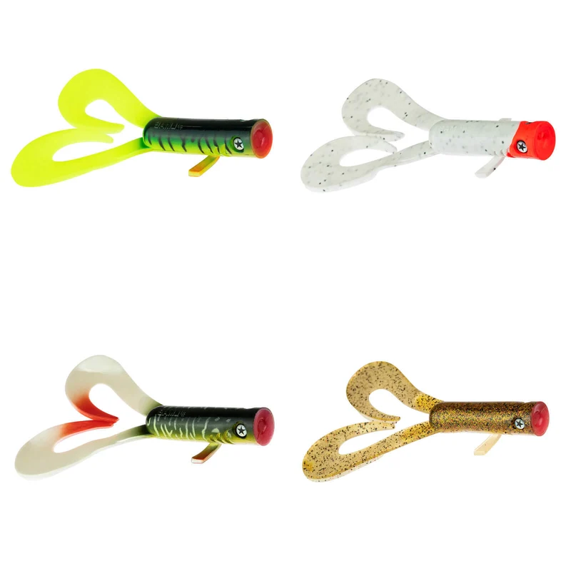 LMAB Drunk Dancer Doppelschwanz Twister 15 23cm Gummifisch Raubfisch