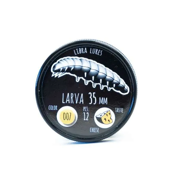 Libra Lures Larve 3,5cm 15er Set