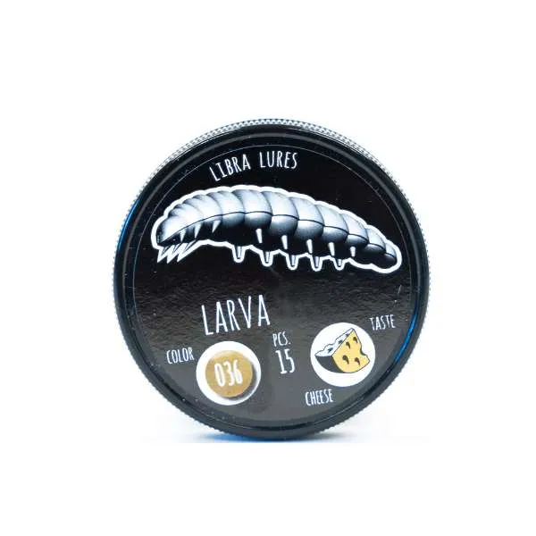 Libra Lures Larve 3,5cm 15er Set