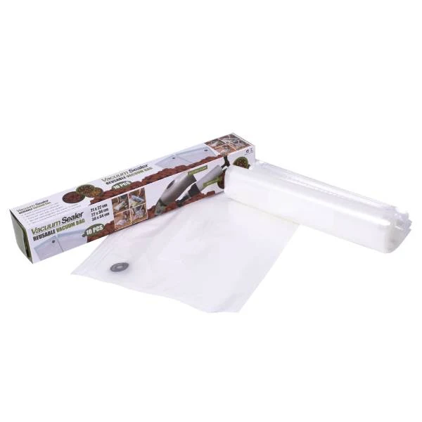 X2 Vakuumbeutel 21x22cm – 1,3 Liter, 10 Stück