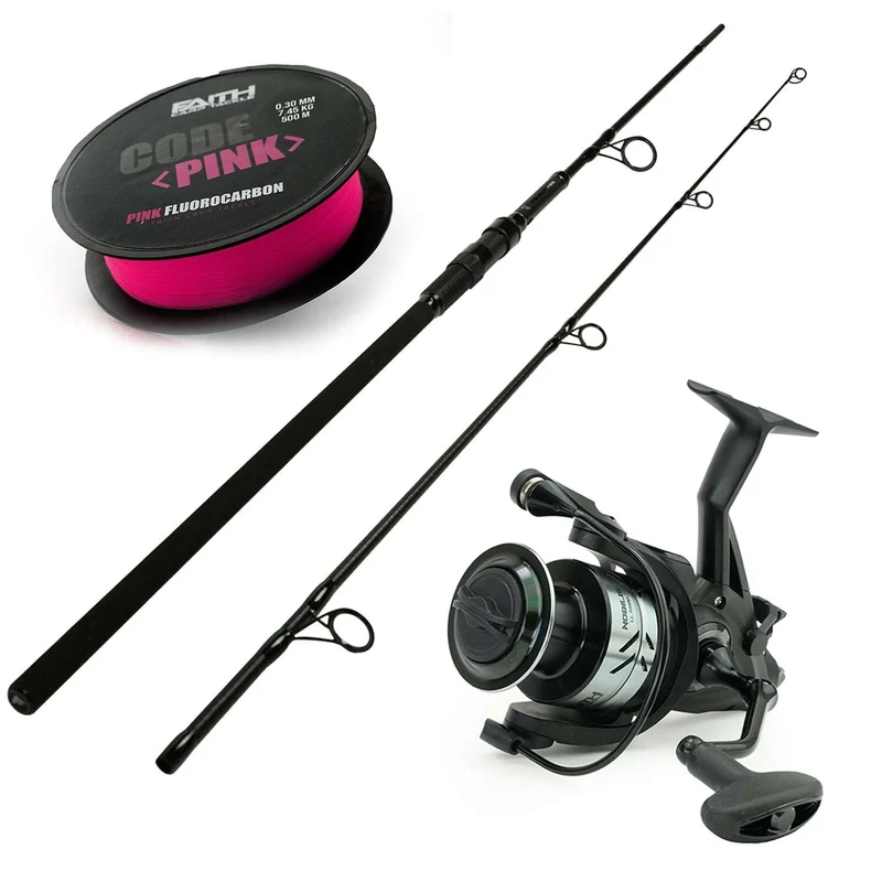 Faith X-Stalk Hybrid Karpfen Set – Mobiles Angelset mit 30T Carbon Blank