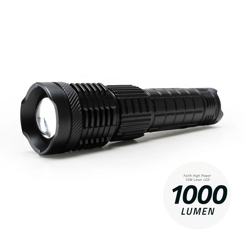 Faith High Power 10W LED Taschenlampe