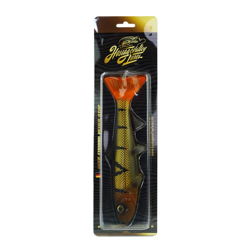 Hostagevalley Troubletail – 22 cm Gummifisch für Hecht & Zander