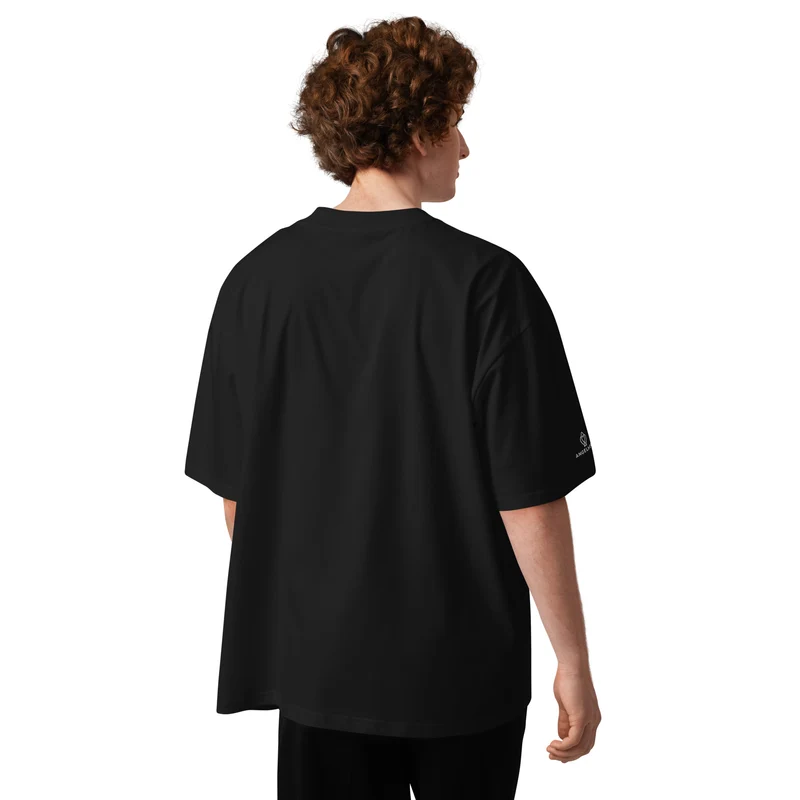 Mayer Kevin - Oversized Unisex Bio-T-Shirt mit breitem Kragen