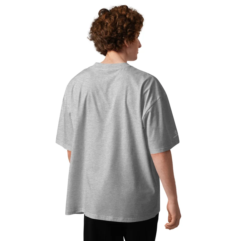 Mayer Kevin - Oversized Unisex Bio-T-Shirt mit breitem Kragen
