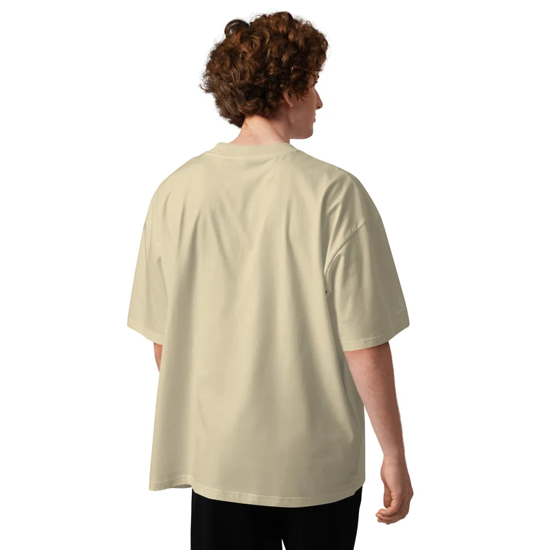 Mayer Kevin - Oversized Unisex Bio-T-Shirt mit breitem Kragen