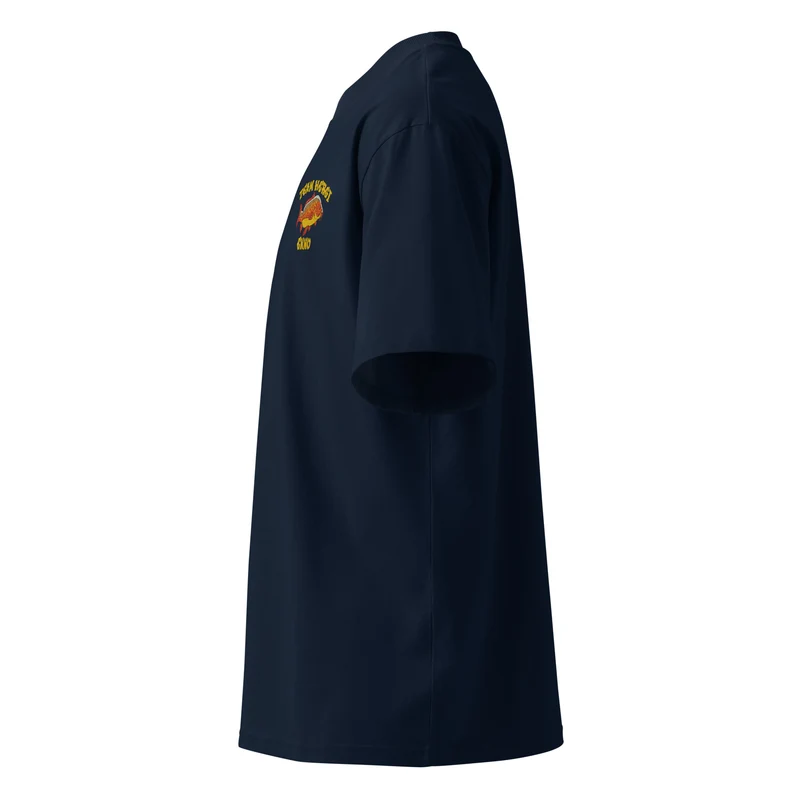Team Hergi - Enno Oversized Unisex Bio-T-Shirt mit breitem Kragen