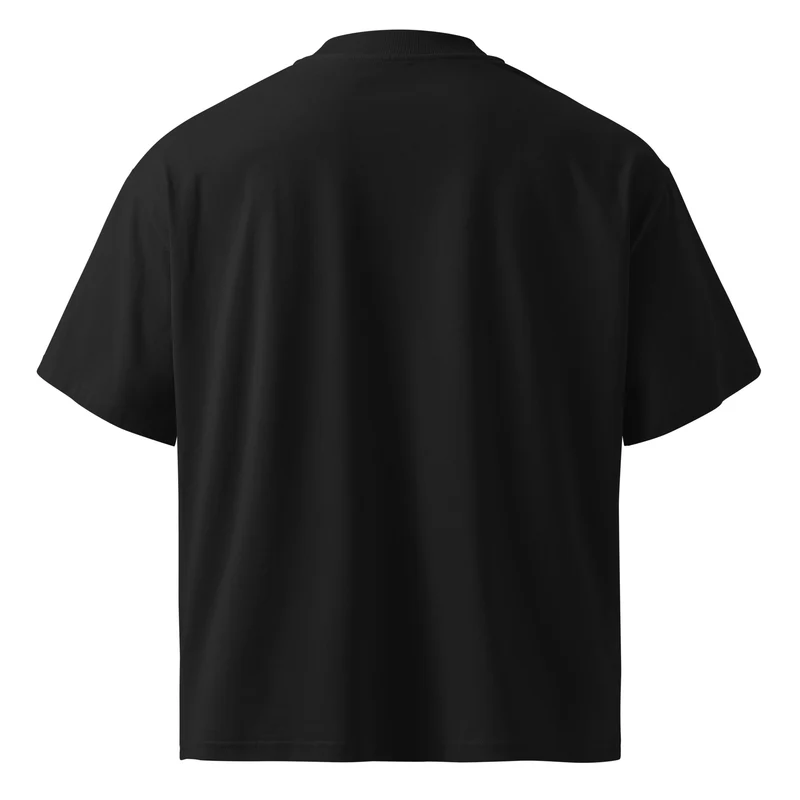 Team Hergi - Enno Oversized Unisex Bio-T-Shirt mit breitem Kragen