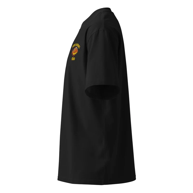 Team Hergi - Enno Oversized Unisex Bio-T-Shirt mit breitem Kragen