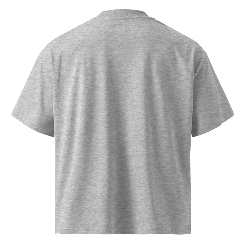 Team Hergi - Enno Oversized Unisex Bio-T-Shirt mit breitem Kragen