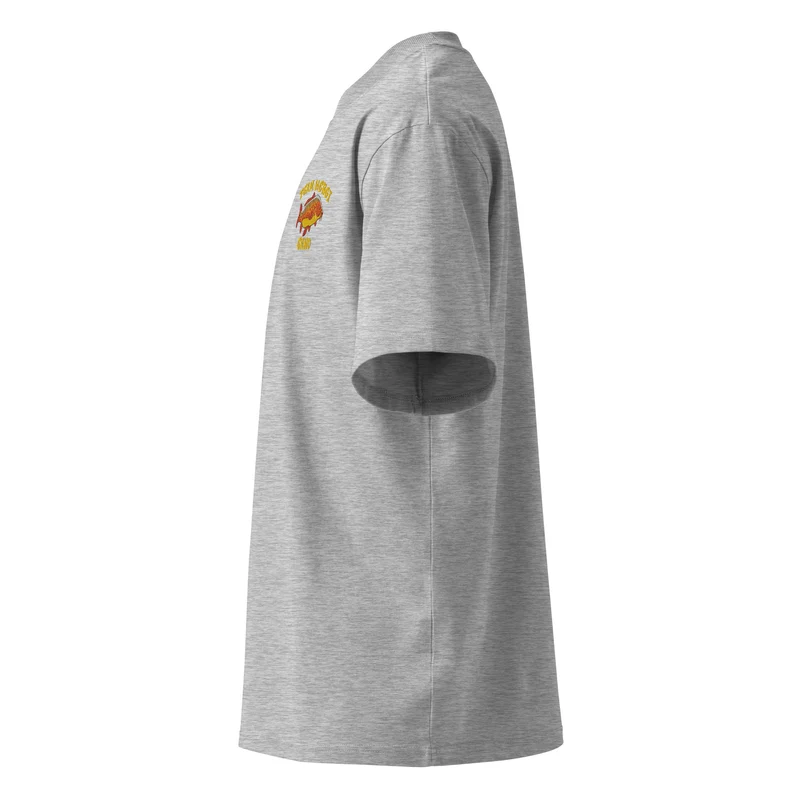 Team Hergi - Enno Oversized Unisex Bio-T-Shirt mit breitem Kragen