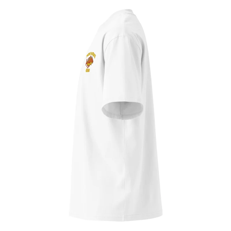 Team Hergi - Enno Oversized Unisex Bio-T-Shirt mit breitem Kragen