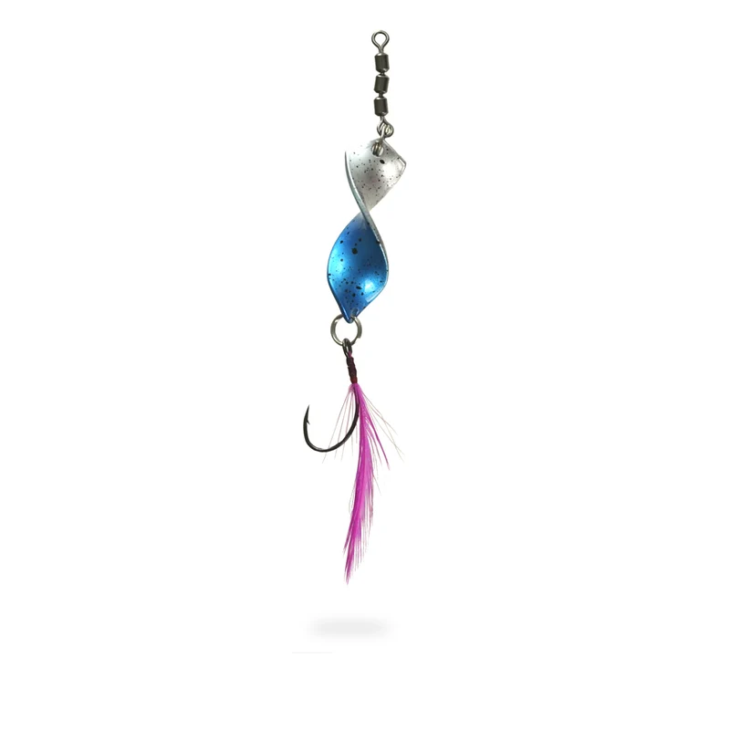 Angelherz® Special Twist Spoon 3,5g – Premium Forellenspoon mit Feder & UV (Einzeln)