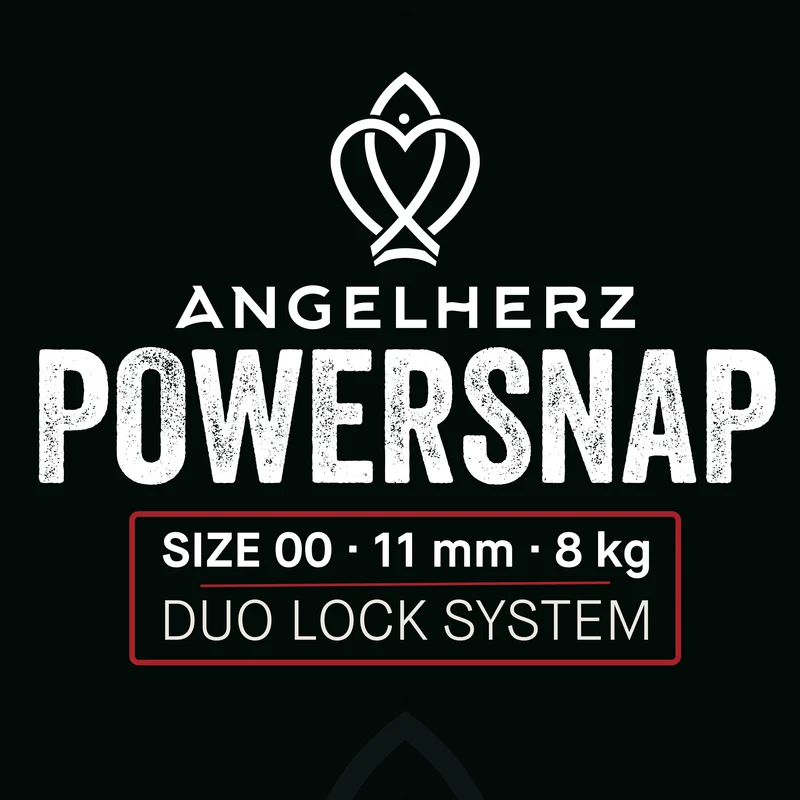 Angelherz® Powersnap – Premium Fishing Snaps (12 pcs)