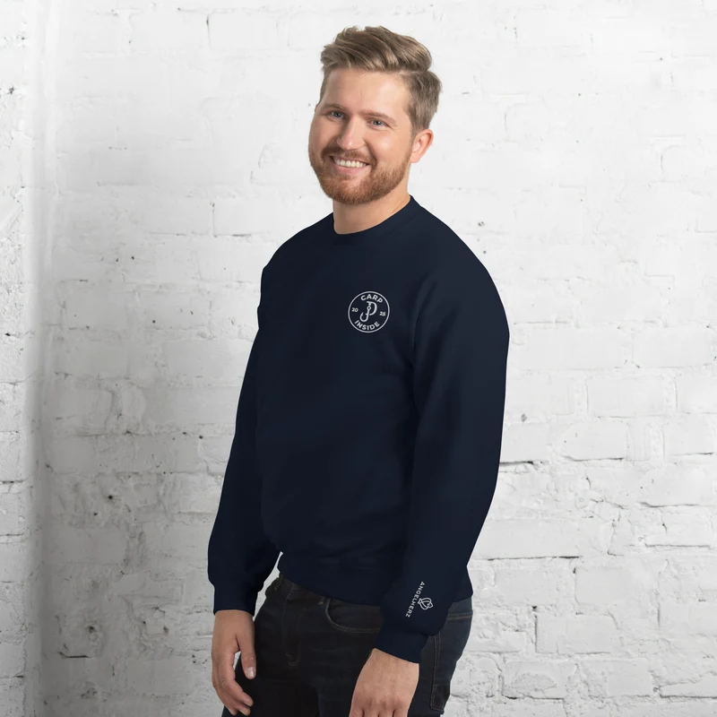 JD Carp inside - Sweatshirt mit Backprint