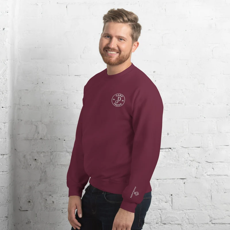 JD Carp inside - Sweatshirt mit Backprint