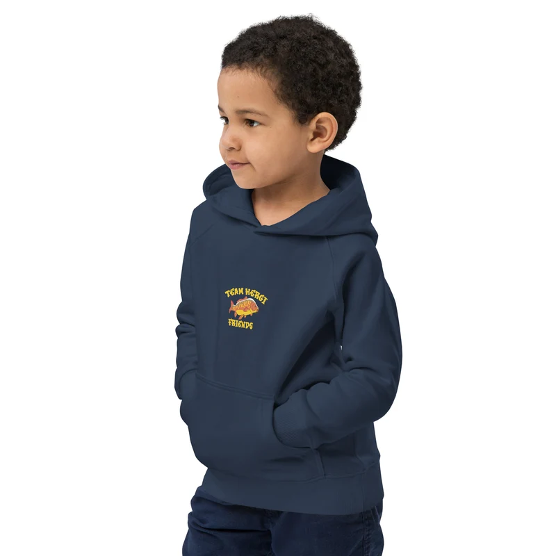 Tem Hergi - Öko-Kapuzenpullover für Kinder