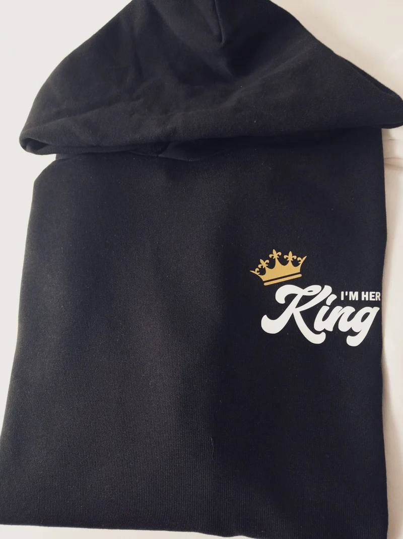 King & Queen Partner Hoodies