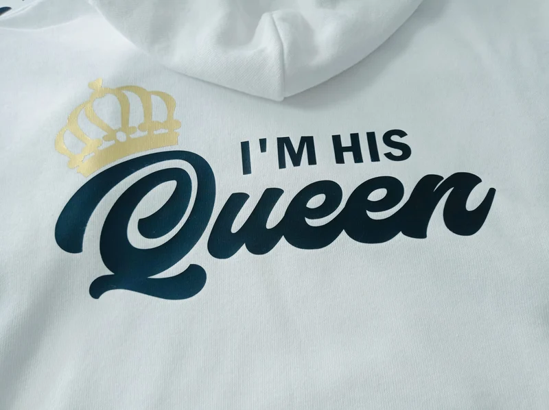 King & Queen Partner Hoodies