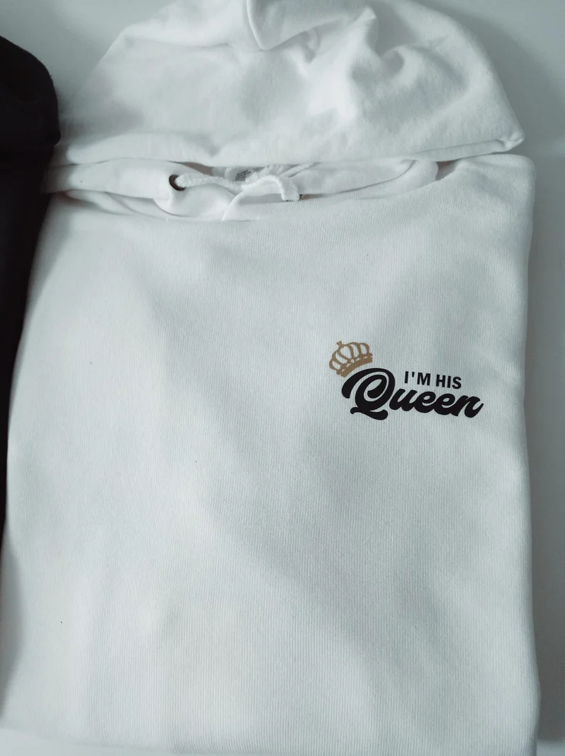King & Queen Partner Hoodies