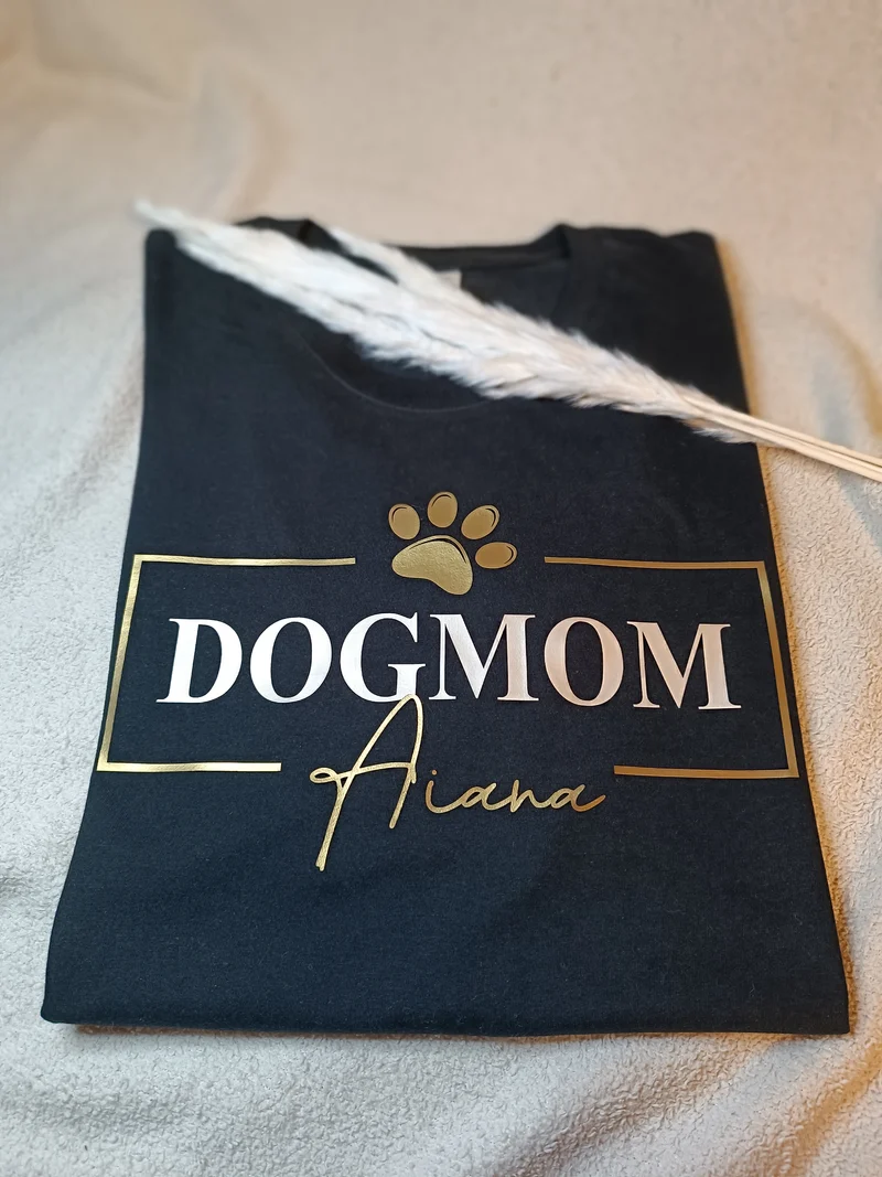 Hundemama Shirt personalisiert