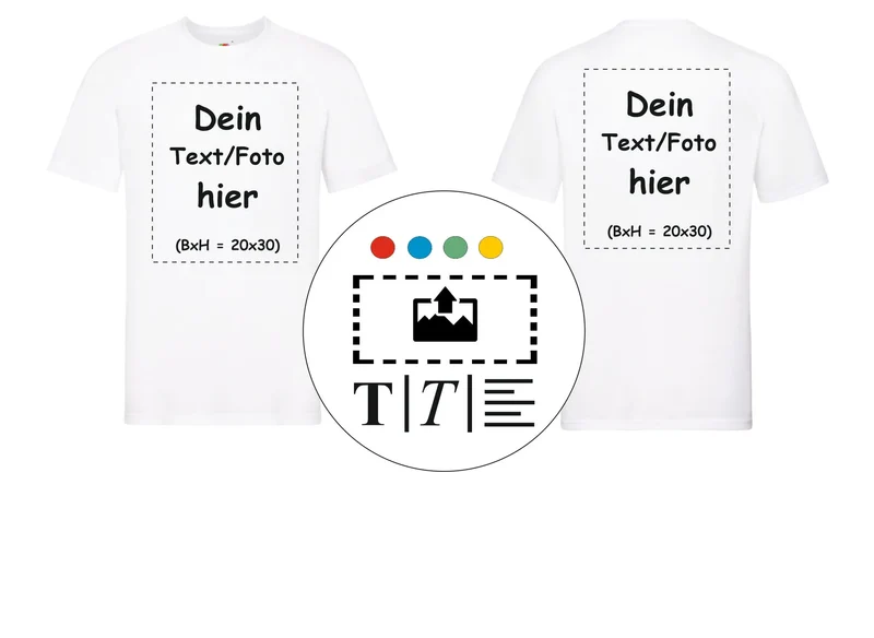 Foto Shirt personalisiert | T-Shirt Foto personalisiert