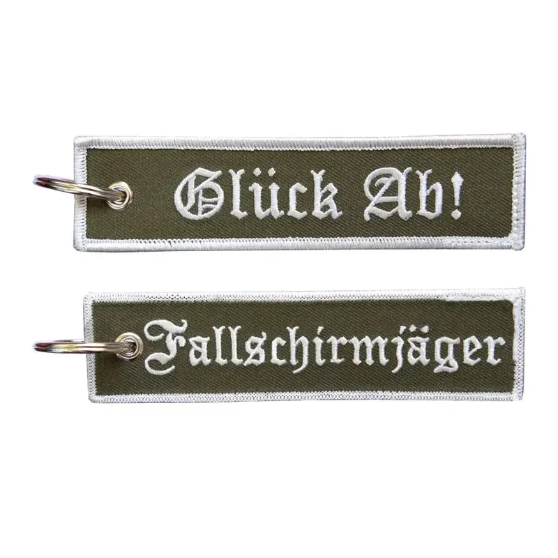 Schlüsselanhänger Fallschirmjäger Glück ab