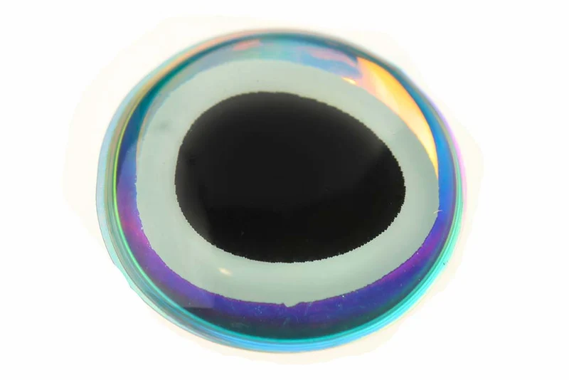 3D-Epoxid-Augen – Weiß/Opal