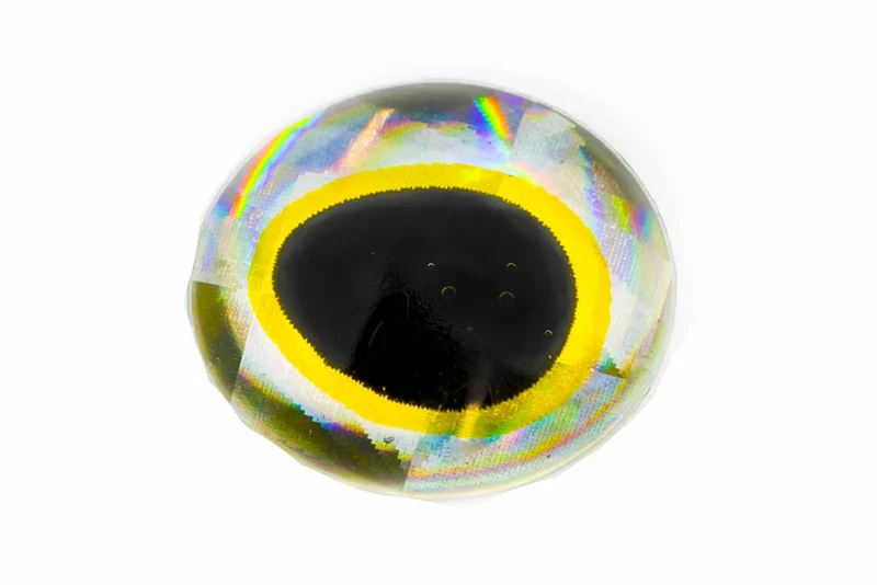 3D-Epoxid-Augen – Gold/Silber