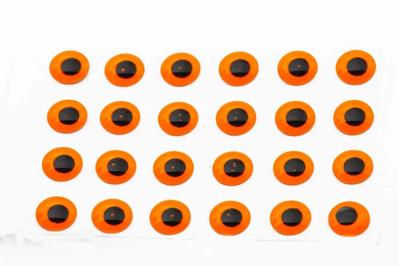 3D-Epoxid-Augen – FL. Orange