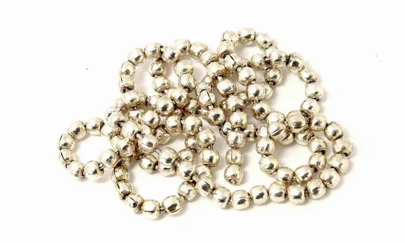 Kugelkettenaugen – Silber