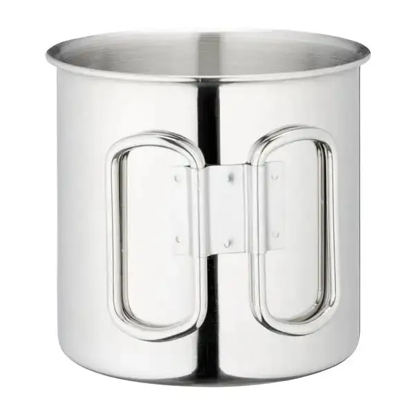 Campingtasse Edelstahl 450 ml