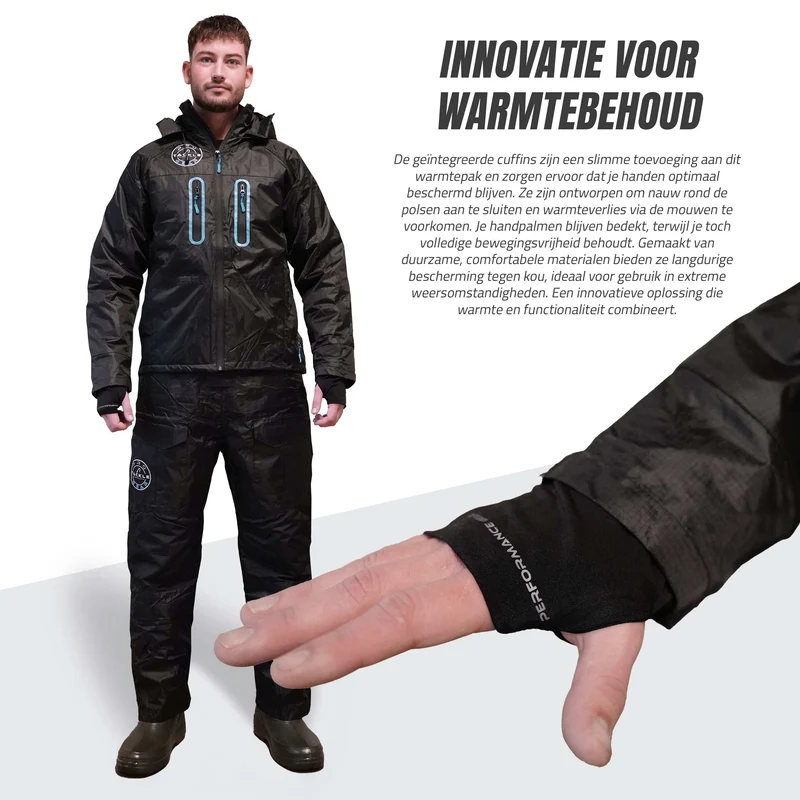Pro Tackle Performance Thermoanzug – 2-teilig & Wasserdicht
