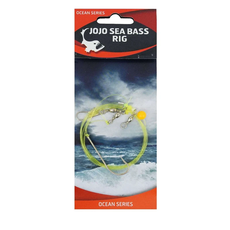 Eurocatch Jo-Jo Wolfsbarsch-Rig 10er-Set