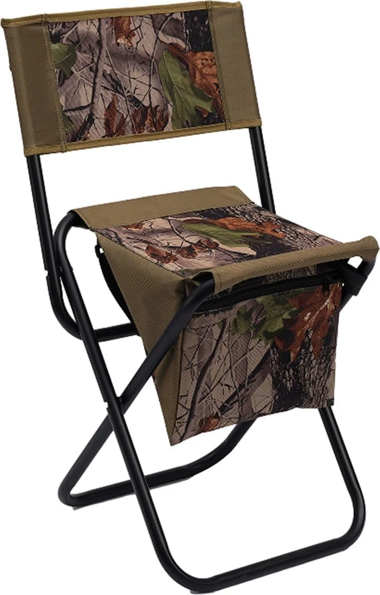 Eurocatch Klappstuhl mit Rückenlehne Camouflage