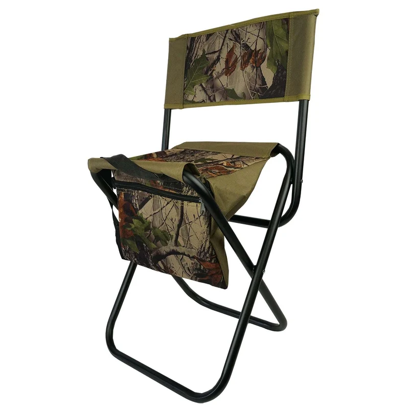 Eurocatch Klappstuhl mit Rückenlehne Camouflage