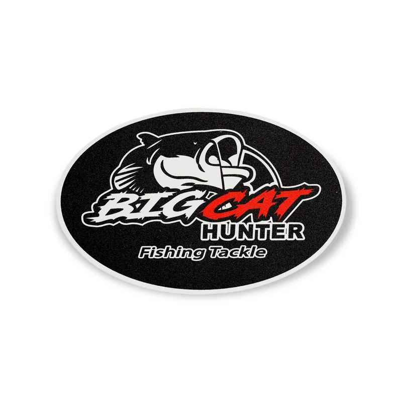 Big Cat Hunter Sticker Oval 10,5 x 7cm