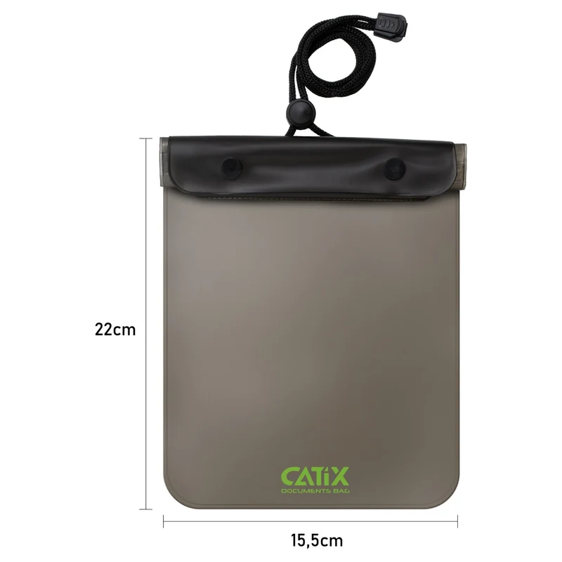 Catix Documents Bag | Wasserabweisende Dokumententasche für Angler