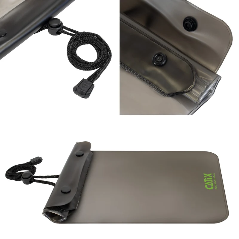 Catix Documents Bag | Wasserabweisende Dokumententasche für Angler