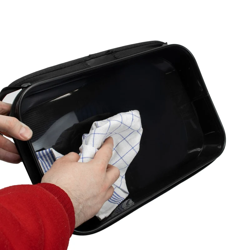 Catix Clear Organize Set | Transparentes Kleinteil-Taschen Set für Angler