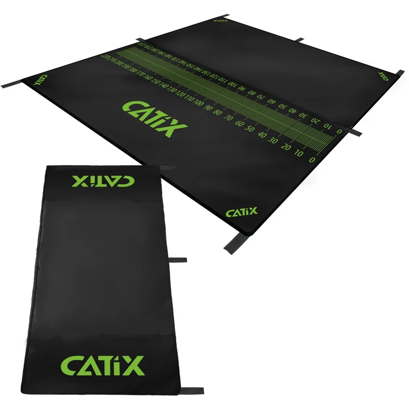Catix Unhooking Measure Mat | Gepolsterte Abhakmatte mit Maßband für Waller