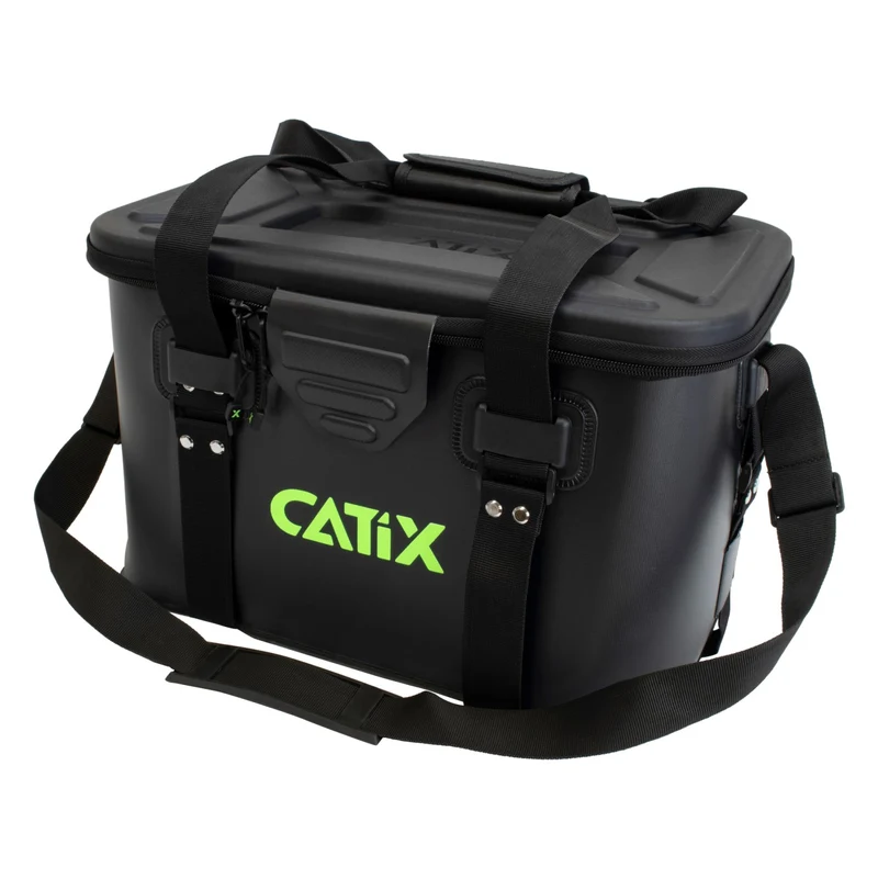 Catix Tackle Container | Wasserdichte EVA-Angeltasche für Wels-Equipment