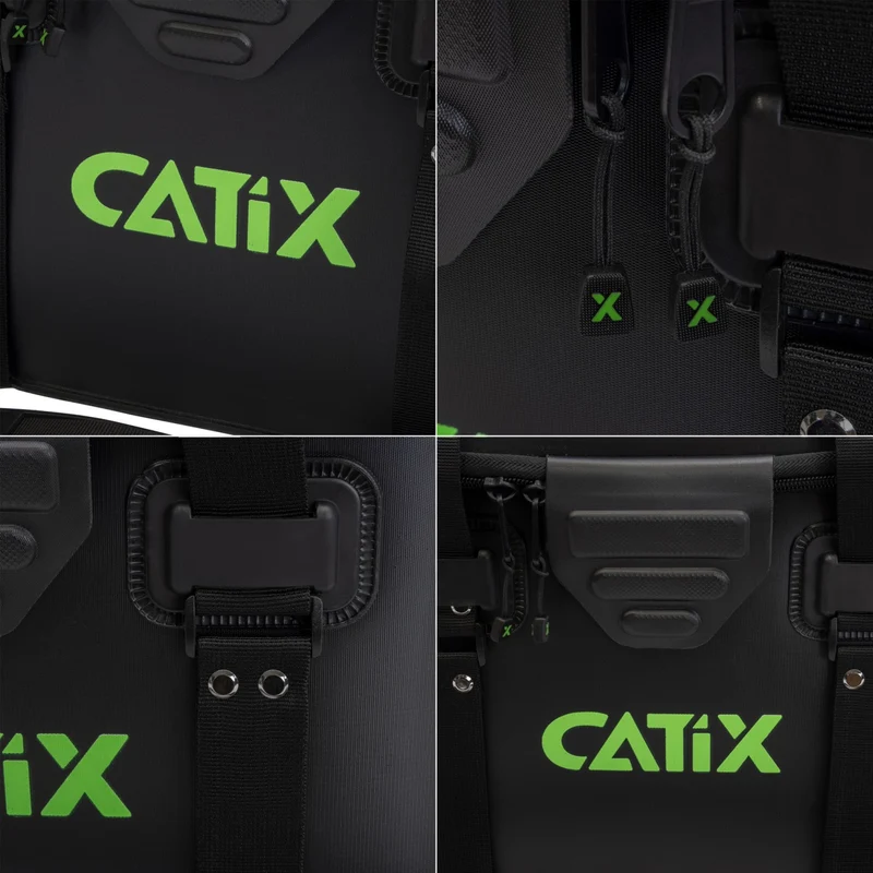 Catix Tackle Container | Wasserdichte EVA-Angeltasche für Wels-Equipment