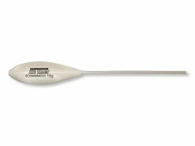 Cormoran Sbirolino Big Trout versch. Größen Schwimmend Weiß Milchig 10-30g