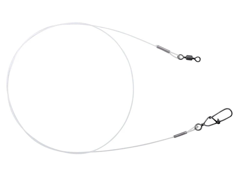 Spro Matte Black Leader Spinnvorfach, Titanvorfach, Stahlvorfach, Fluorcarbonvorf