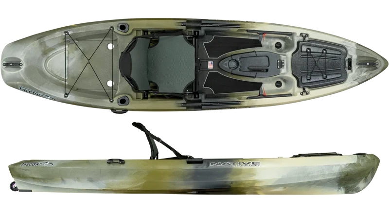 Native Watercraft Falcon 11 – Ultraleichtes Angelkajak