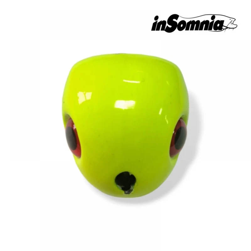 inSomnia Fireball Blei Jigkopf | 3D-Augen für Vertikalangeln