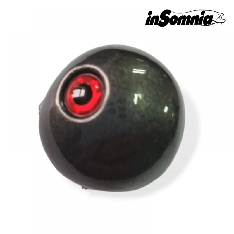 inSomnia Fireball Blei Jigkopf | 3D-Augen für Vertikalangeln