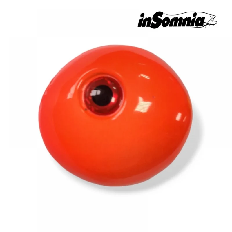 inSomnia Fireball Blei Jigkopf | 3D-Augen für Vertikalangeln