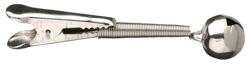 Mikado Angelglocken Set – 10 Stück – Einfache Bissanzeiger mit Krokodil-Clip
